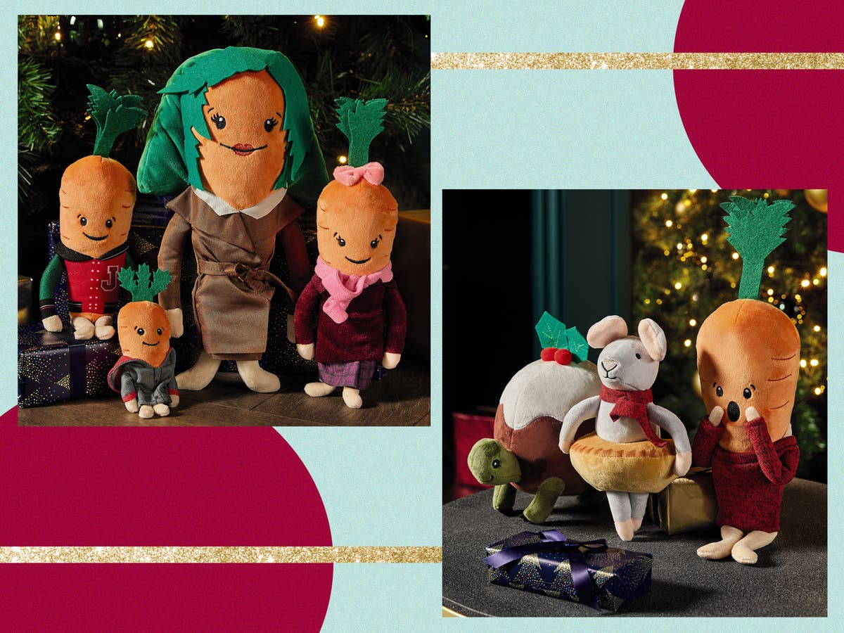 Aldi Christmas advert 2022 Shop the Kevin the carrot merchandise The